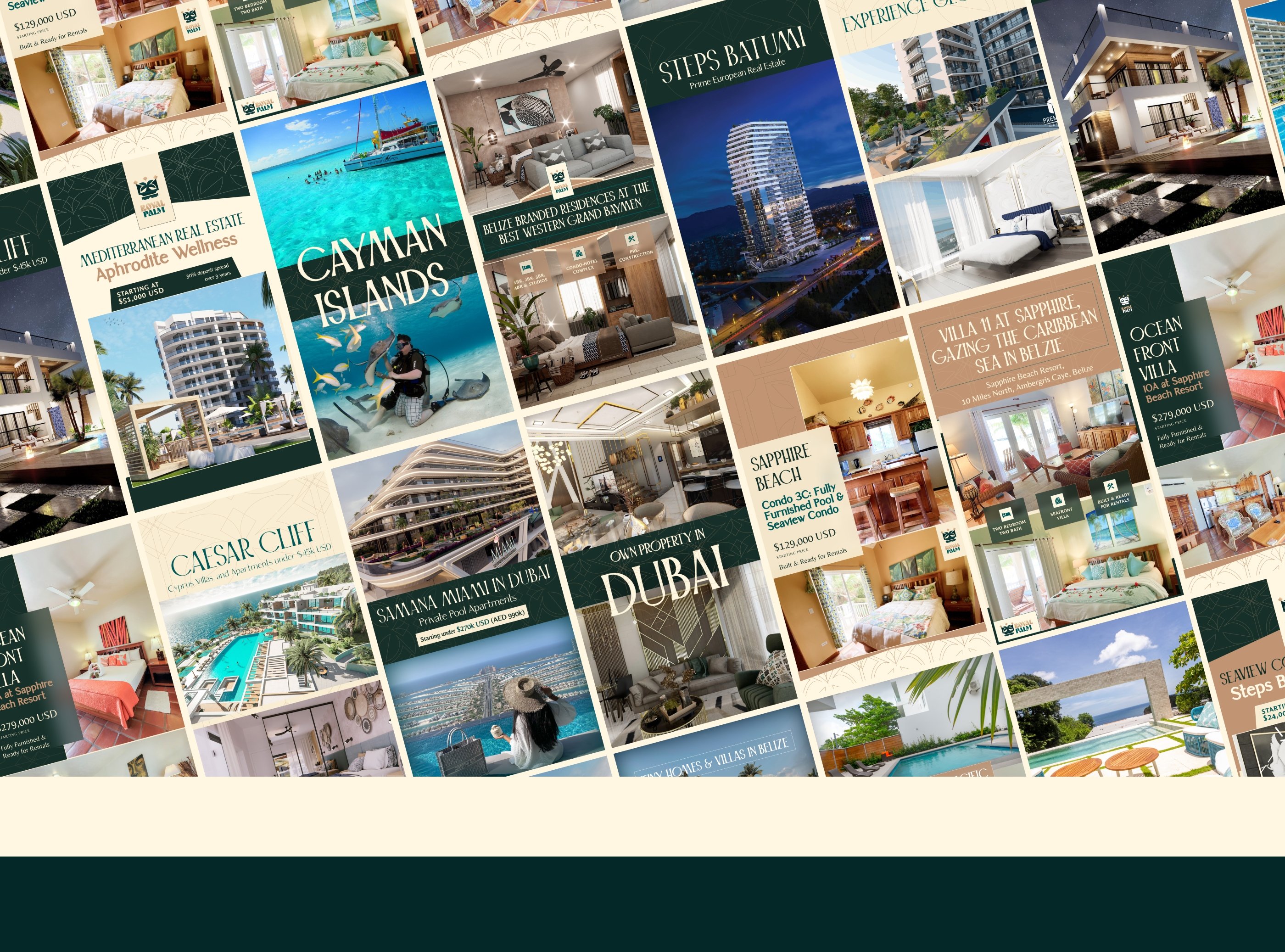 Royal Palm Destinations Brand by JayeVisual