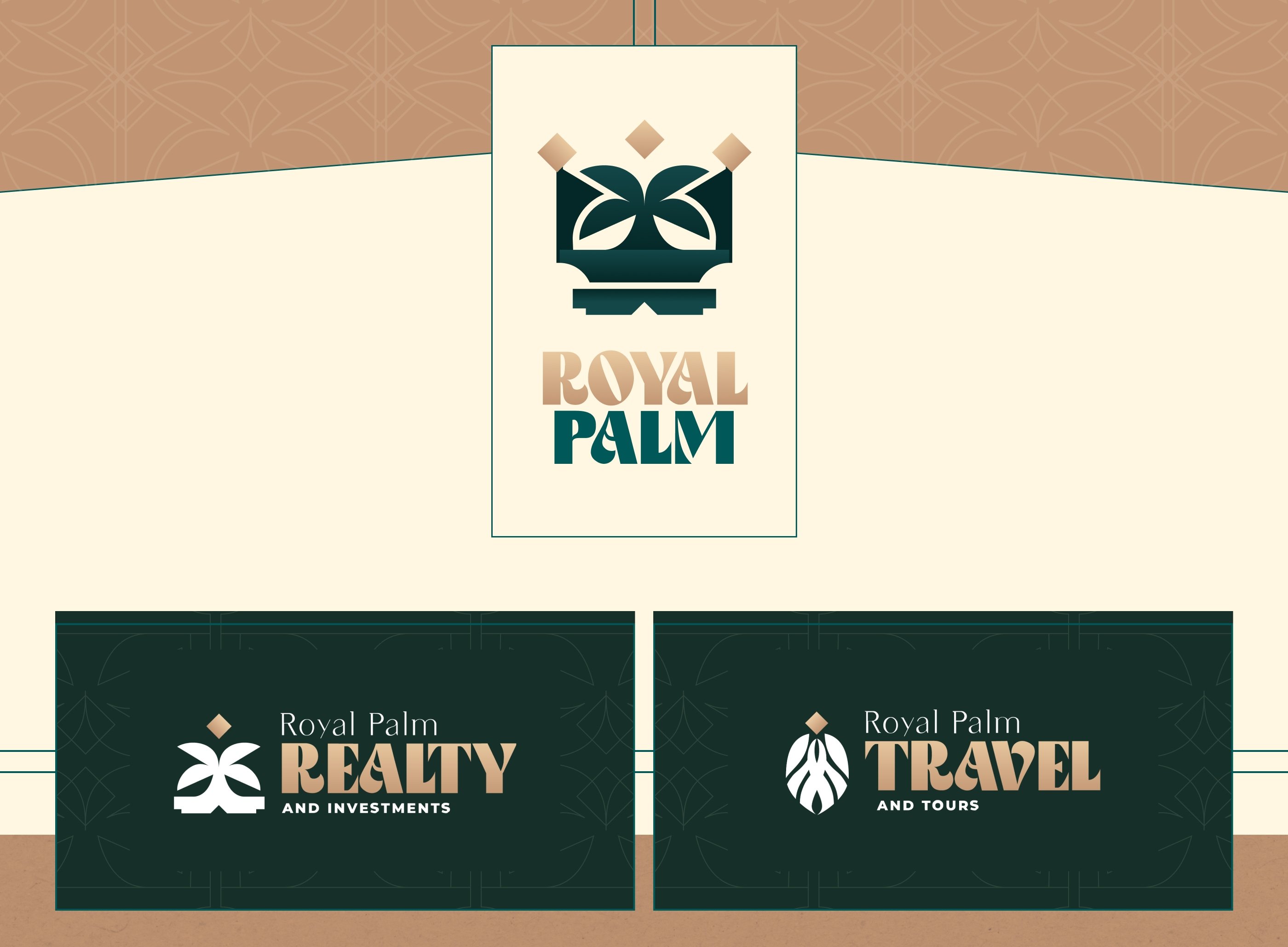 Royal Palm Destinations Brand by JayeVisual